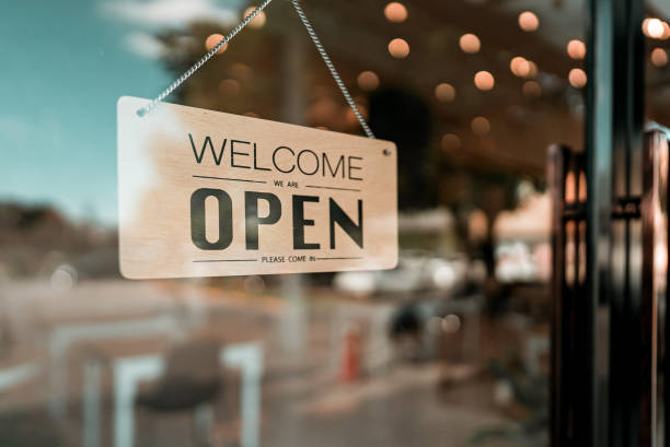 small business open sign